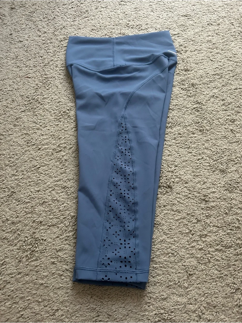 Aerie High-Waist Performance Capri Leggings - Blue